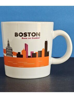 Boston Runs On Dunkin, Dunkin Donuts Mug
